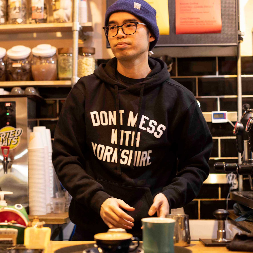 Don't Mess With Yorkshire - Classic Hooded Sweatshirt Black