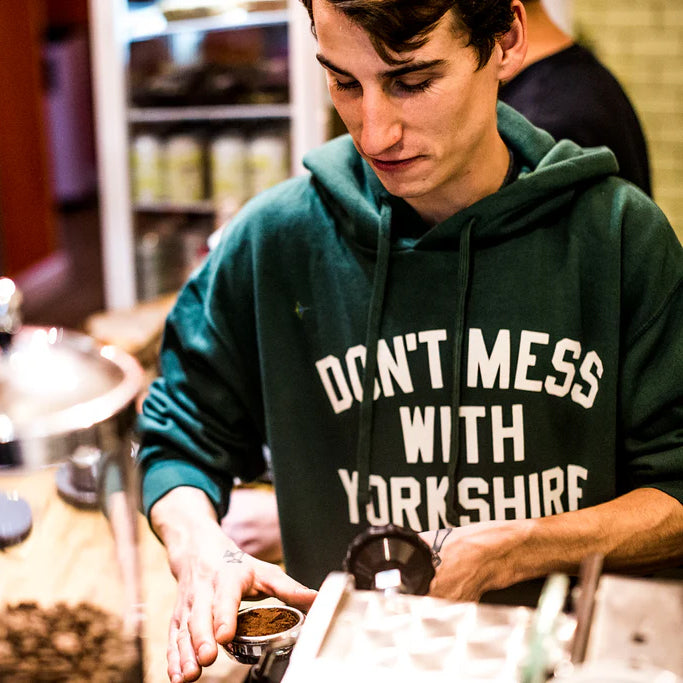 Don't Mess With Yorkshire - Classic Hooded Sweatshirt Green