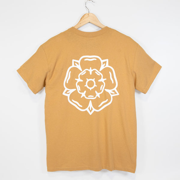 Don't Mess With Yorkshire - Rose S/S T-shirt Old Gold