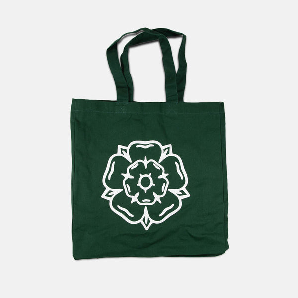 Don't Mess With Yorkshire - Rose Tote Bag Green