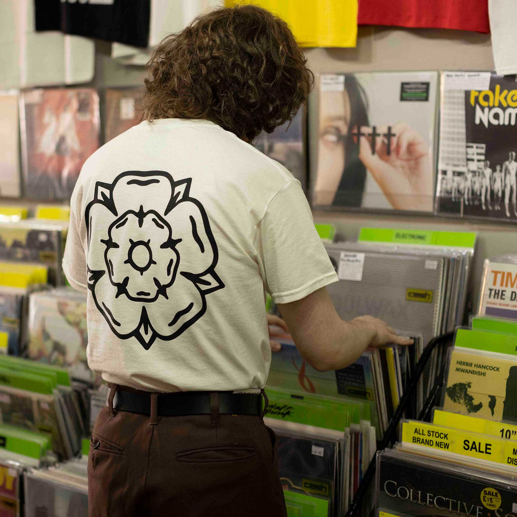 Don't Mess With Yorkshire - Rose S/S T-shirt White