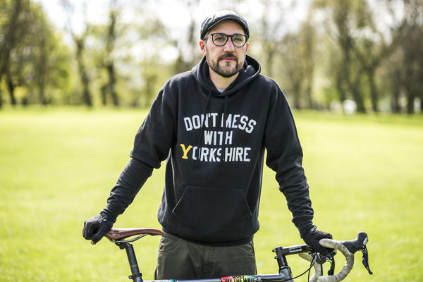 Don't Mess With Yorkshire - Classic Collab Hooded Sweatshirt Black